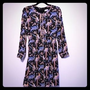 LOFT Peacock Dress